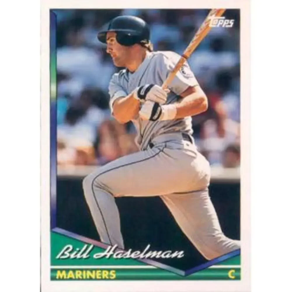 1994 Topps Bill Haselman # 138 Seattle Mariners